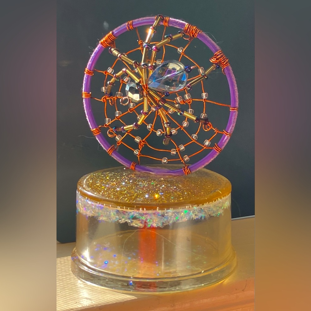 Memory Weaver Spider Sun-Catcher — Garden Collection (No. 1 of 30)